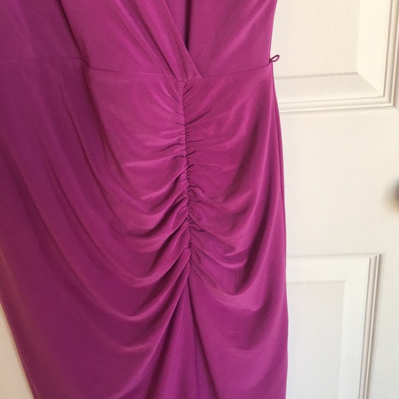 Stretchy purple dress - Picture 5 of 9